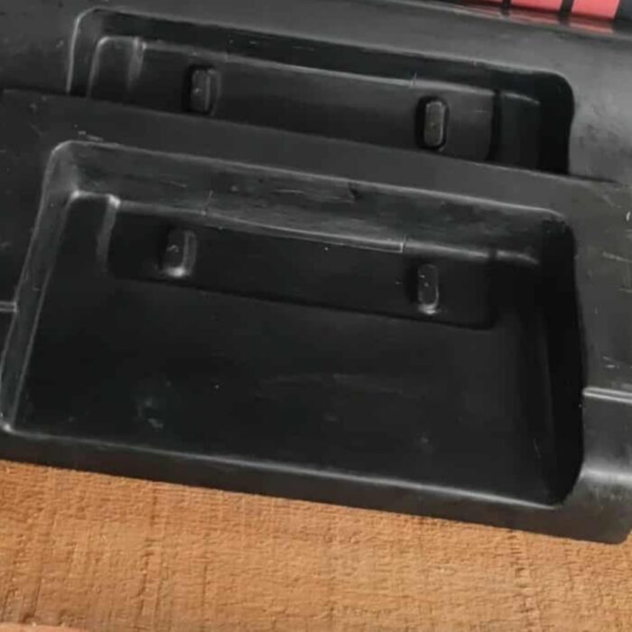 Enlarged license plate holder Trans Am 1982